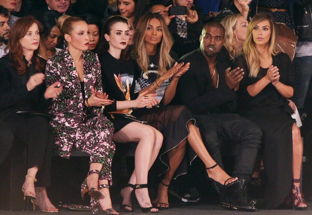 Givenchy front row
